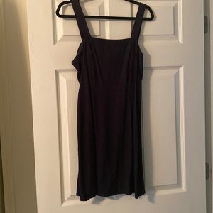 Cotton on dress. Navy blue